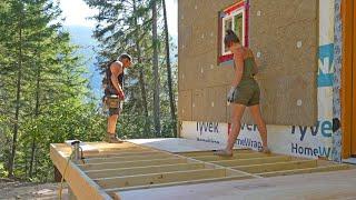 Framing The Floor On Our Off Grid Home Addition