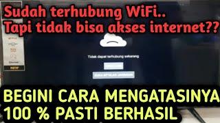 CARA MENGATASI TV ANDROID YANG TIDAK TERHUBUNG INTERNET #sekadauinformasi #sintanginformasi