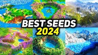 TOP 50 BEST MINECRAFT SEEDS OF 2024! (Minecraft 1.21 Seeds)