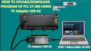 Connect PLC S7-200 CPU 226 CN communication with PC Adapter A2 cable by Step7 MicroWin V4.0 SP9