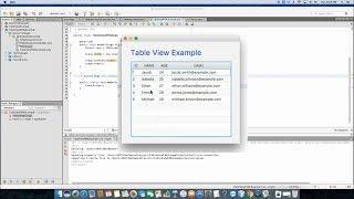 JavaFX - Adding Data in TableView (Using FXML) | Populating Rows in TableView