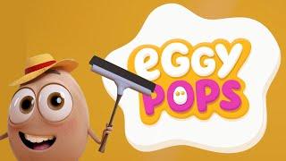 Eggy Pops Episode 3 - Cleaning Time and More! | Kartoon Channel