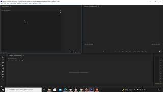 Настройка окон(панелей) в adobe premiere pro.