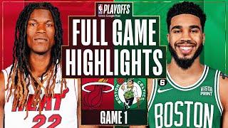 #8 Heat at #2 CELTICS | FULL GAME 1 HIGHLIGHTS | May 17, 2023