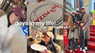 days in my life | christmas in new york.