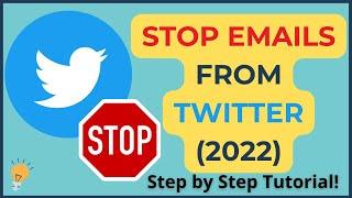 How to STOP getting emails from Twitter | How to stop Twitter emails on gmail