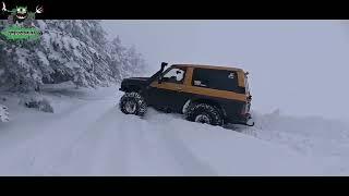 Nieve Snow 2 de Marzo 2024 Todoterreno En el Bierzo Nevado #4x4 #offroad #zumbalacazan4x4