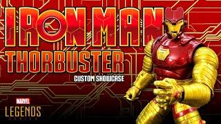 Custom Marvel Legends Thorbuster Iron Man Action Figure Showcase