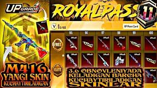 3.6 OBNOVLENIYA / M416 & AMR /ZOLOTOY KOSTYUM VA PREMIUM KEYS HAQIDA SO'NGI YANGILIKLAR #pubgmobile