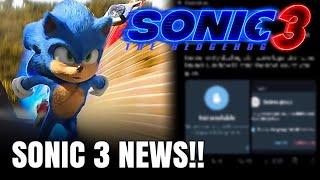 New Sonic Movie 3 & Trailer News!