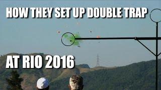 How They Set Up Double Trap at Rio 2016