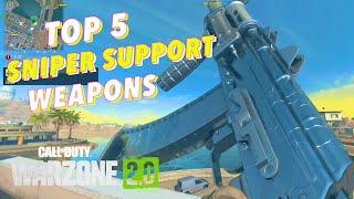 TOP 5 Sniper Supports in Warzone 2 | BEST Sniper Support