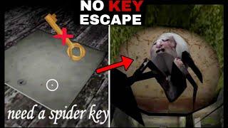 How to enter sewer escape without key|| Granny V1.8 New Update