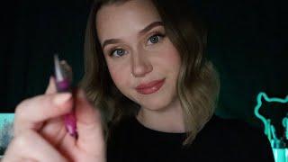 ASMR Guess What I am Drawing On You! (Personal Attention, Layered Sounds)