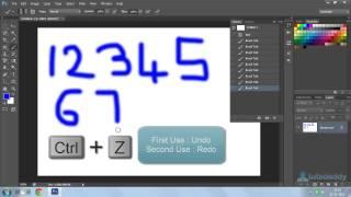 Magic of Photoshop Undo and Redo Commands - Ctrl + Z and Ctrl + Alt + Z Commands in Photoshop CS6