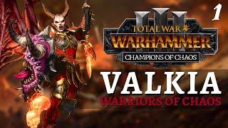 YOU'VE GOT RED ON YOU | Immortal Empires - Total War: Warhammer 3 - Champions of Chaos - Valkia #1