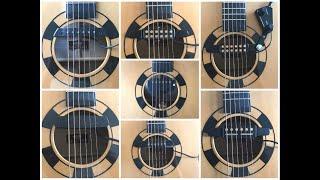 Soundhole pickup test ≋ baritone acoustic guitar