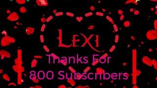 S7LL.Thanks For 800 Subscribers