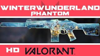 Winterwunderland Phantom VALORANT Skin | New Skins Collection Showcase