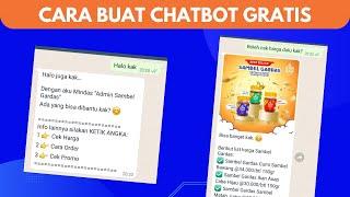 GRATIS - Cara Buat Chatbot WhatsApp dengan NgirimWA