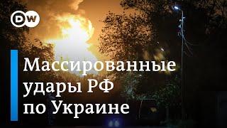 Россия обстреляла энергетические и гражданские объекты Украины