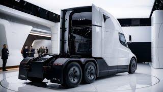 "2025 Tesla Semi: How It Beats Diesel Trucks in Every Way"| First Look