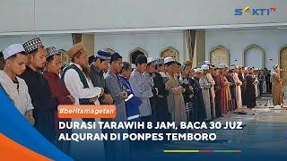 MAGETAN - Durasi Tarawih 8 Jam, Baca 30 Juz Alquran Di Ponpes Temboro