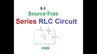 Source Free Series RLC circuit || Example 8.3 || LCA 8.3(1)(new)(Alexander)