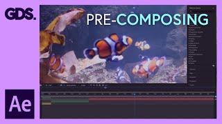 Precomposing in After Effects Ep12/48 [Adobe After Effects for Beginners]