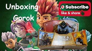 Unboxing Gormiti Alfa Gorok and Gameplay APP