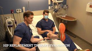 Direct Anterior Hip Replacement Therapy Evaluation for Discharge Home | Dr. Robert Cagle