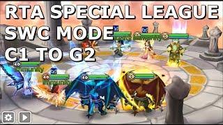 RTA SWC MODE C1 TO G2 IN 23 WINGS | CLEAVE ONLY - Summoners War