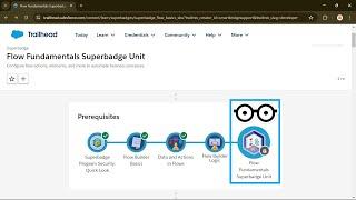 Prework of Flow Fundamentals Superbadge Unit || Flow Elements and Resources Specialist Superbadge