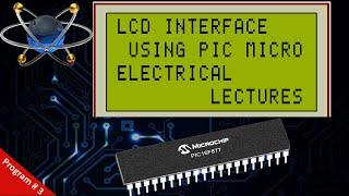 Interfacing LCD with PIC16F877A Microcontroller | Proteus Simulation