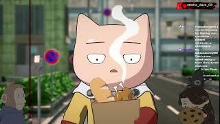 ONE PUNCH CAT (animation) - 'Saitameow' the Hero  w/ @KOOKIEBUG