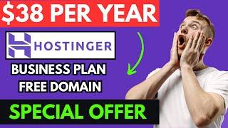 Hostinger Business Web Hosting Coupon Code   (Just $38/Year) 