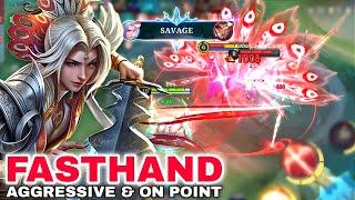 SAVAGE‼️LING FASTHAND SUPER AGGRESSIVE & ON POINT ( NEW SEASON 33 ) Ling Mobile Legends