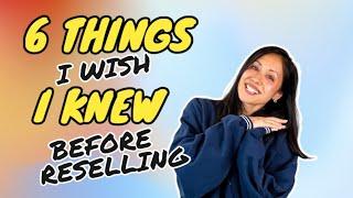 RESELLING TIPS | 6 Things I Wish I Knew Before I Starting Reselling | Full-Time Reseller