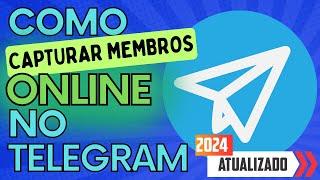 Como Capturar Membros No Telegram Que São Ativos - Novo Método 2024