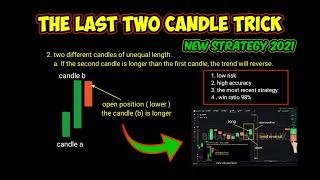 wow !!! very amazing strategy - the last two candle trick - iq option trading