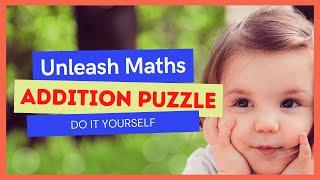 Addition Puzzle | DIY Puzzle Game | Math Be Fun