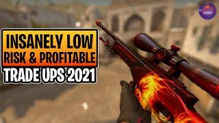 INSANELY LOW RISK & PROFITABLE 2021 | CSGO Trade-Ups | elsu