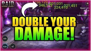 EVERY PLAYER Needs TO DO This!So Much Damage Raid Shadow Legends How To Build Damage Champions