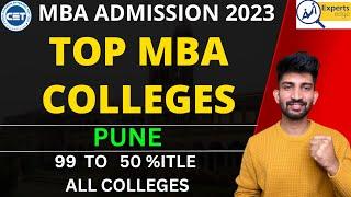 Top MBA Colleges of PUNE 2023 | List of Best MBA Colleges in PUNE