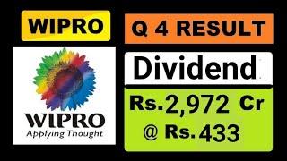 Wipro Q4 Results 2021 शानदार Dividend भी Bonus KingWipro Results today wirpo Share Latest News