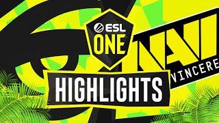 Team Secret vs Navi | ESL ONE LOS ANGELES DOTA Groupstage Highlights