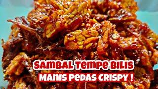 Resepi Sambal Tempe Manis Pedas Crispy Sedap & Mudah || Sesedap Resepi || #29