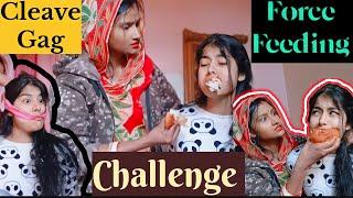 #like Force Feeding Challenge||Cleave Gag Challenge||Gag Hogtie Challenge||Manya Creation