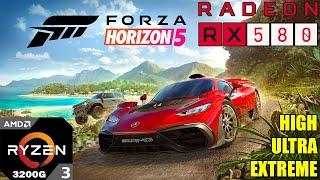 RX 580 | FORZA HORIZON 5 | ALL SETTING BENCHMARK TEST