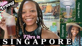 72 Hours in Singapore - Full-Time Solo International Travel | Changi Airport, SHOPPING, and Goodbyes